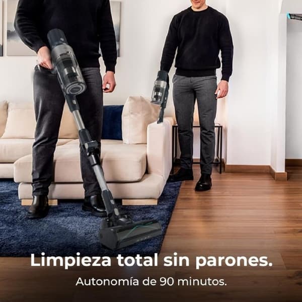 Handdammsugare - Conga - Rockstar 5500 - Automatisk tömningsstation - 90 min autonomi - Speciellt för djur