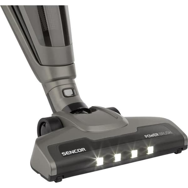 2-i-1 sladdlös kvastdammsugare - SENCOR - SVC 8621TI - 110 W - 50 min - 0,5 L - 21,6 V Li-Ion-batteri - Titanium