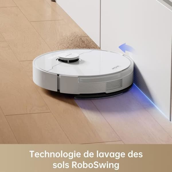Dreame mova S10 plus robotdammsugare med mopp Vit