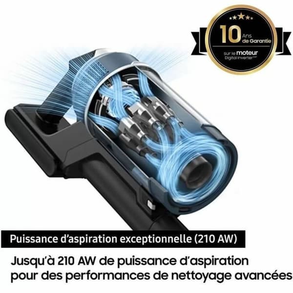 Stavstøvsuger Samsung 580 W