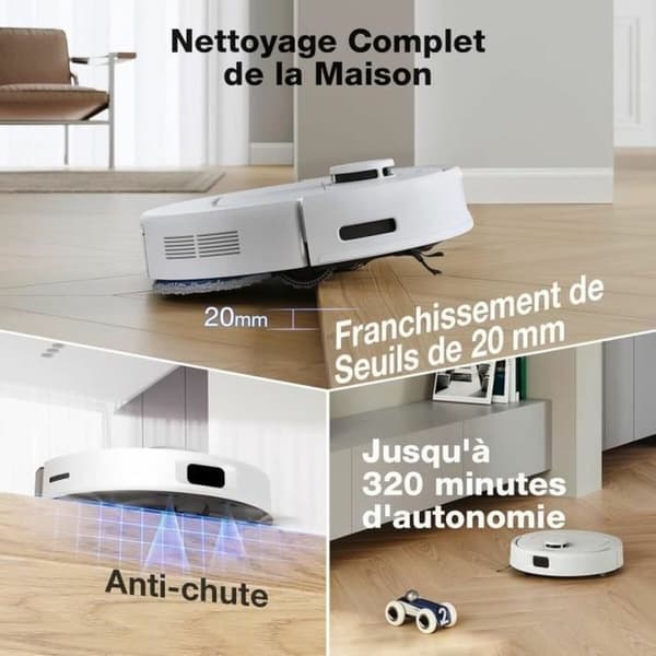 Robotstøvsuger ECOVACS N30 Pro OMNI