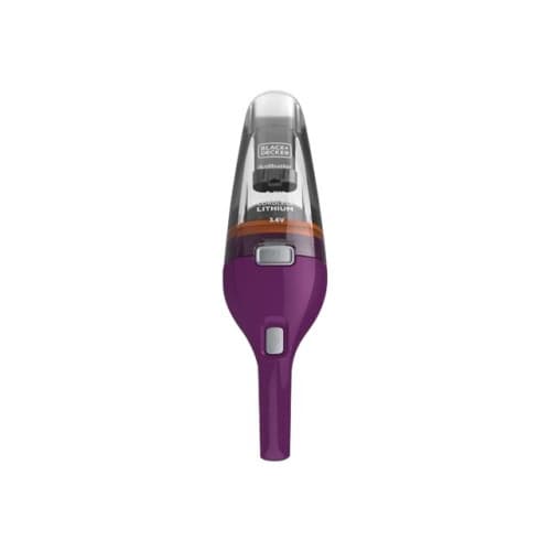BLACK+DECKER DustBuster NVC115W - dammsugare - sladdlös - handhållen - aubergine Grå, Lila