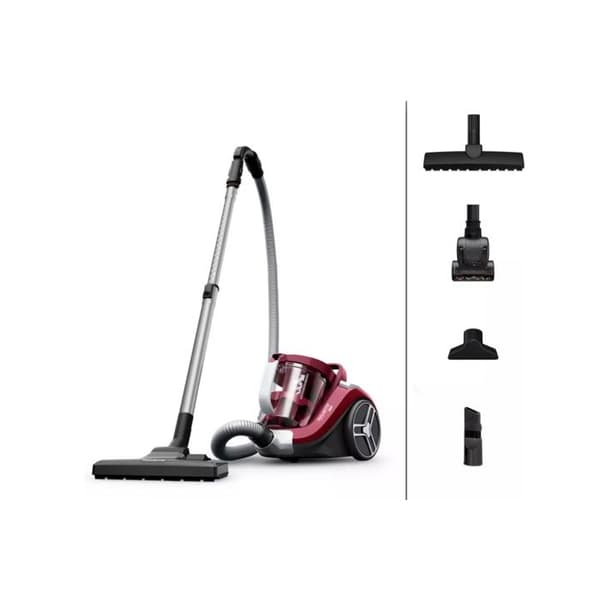 Säcklös dammsugare - Rowenta - Compact Power XXL - 900 W - 2,5 L - Röd Röd