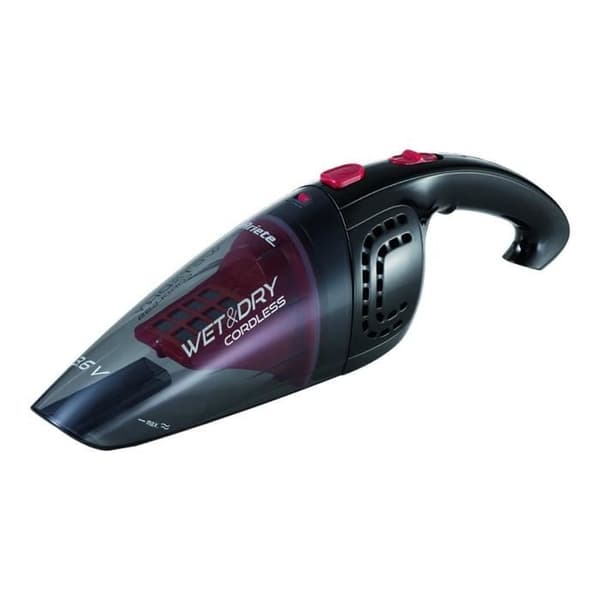 ARIETE Redline 2474 påslös handdammsugare - Våt/Torr - Uppladdningsbara batterier - 12 min körtid Svart, Lila