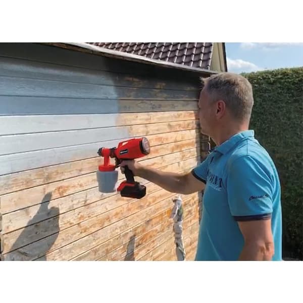 Einhell Power X-Change TC-SY 18/60 Li-Solo färgspraysystem Flödeshastighet (max.) 650 ml/min