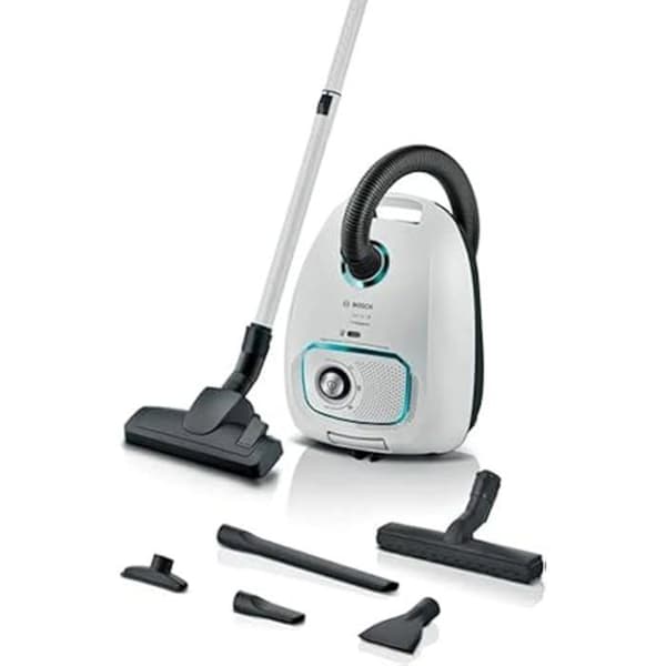 Säckdammsugare - BOSCH - BGB41HYG1H - Kraftfull - Svart - 10 års motor garanti