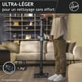 Miniatyrbild 2 av 6: Sladdlös kvastdammsugare - HOOVER HF201P - Ultralätt, kraftfull 50AW, Special Turboborste för husdjur, Ultra Compact Technology x3