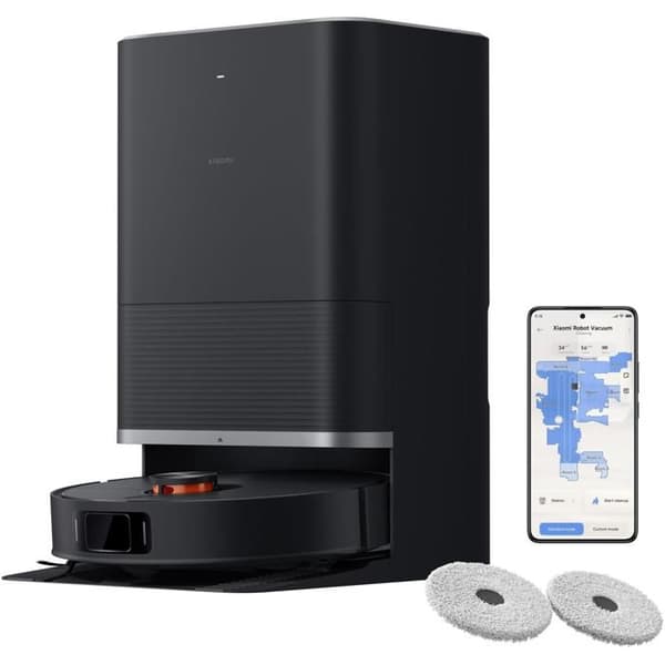 Skräpmaskin Robot - XIAOMI - X20 Max - 8000Pa - Allt-i-ett-station - LDS-navigering Svart