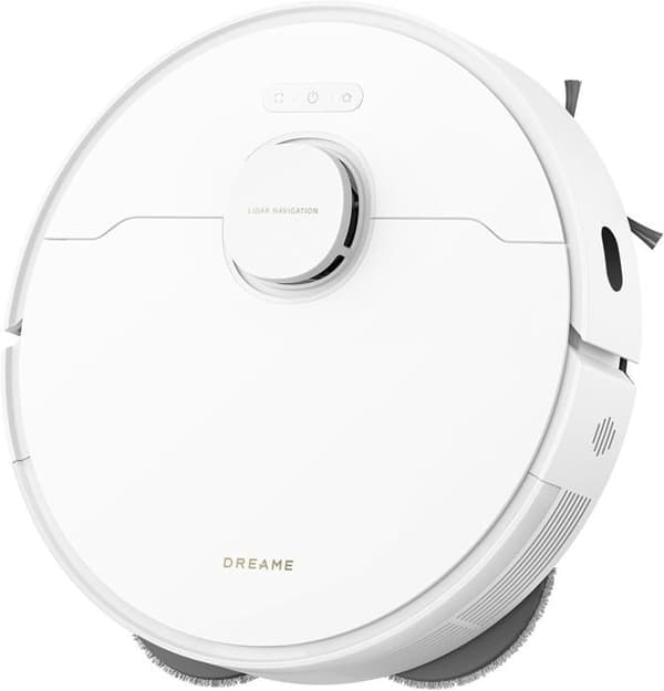 L10s Pro Gen 2 djurhårmoppningsrobotdammsugare, 7 000 Pa, automatiska moppar lyfter vit Vit