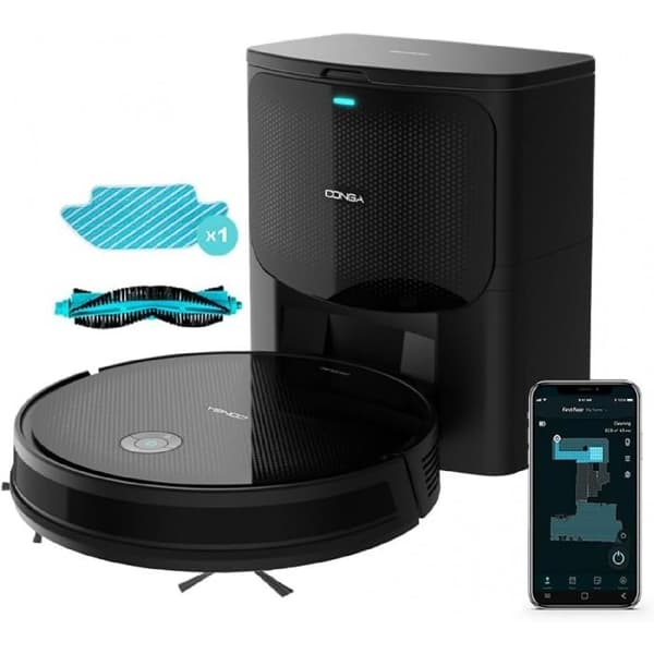 Cecotec Robotdammsugare Conga 2499 Ultra Home Advanced Svart
