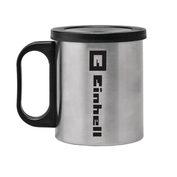 Einhell kaffekopp (för den trådlösa kaffemaskinen TE-CF 18 Li Einhell, kopp på 240 ml med lock, dammtät)