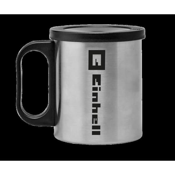 Einhell kaffekopp (för den trådlösa kaffemaskinen TE-CF 18 Li Einhell, kopp på 240 ml med lock, dammtät)