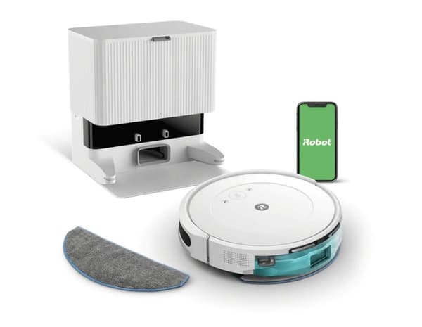 iRobot Roomba Combo Essential 2 rengøringsrobot + AutoEmpty dockingstation (hvid)