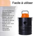 Miniatyrbild 3 av 4: INN dammsugare askdammsugare för öppen spis kompakt 800 W 12 liter starkt sug med låg sugeffekt 17kPa