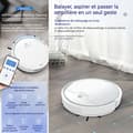 Miniatyrbild 4 av 4: INN Robotdammsugare 3 i 1 3000mah 1800pa 9W 3 hastighetsjustering Robotdammsugare Robotdammsugare Moppning Robotdammsugare