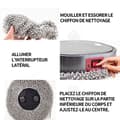 Miniatyrbild 4 av 4: INN Robotmopp 90 minuters batteritid rengöring imma och befuktning intelligent golvigenkänning