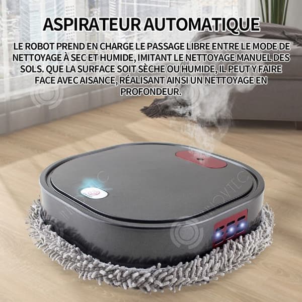 INN Robotmopp 90 minuters batteritid rengöring imma och befuktning intelligent golvigenkänning