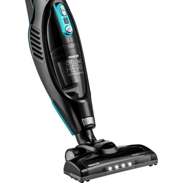 Sladdlös stickdammsugare - SENCOR - SVC 7822TQ - 2-i-1 - 110 W - 76 dB - 0,5 L - Svart
