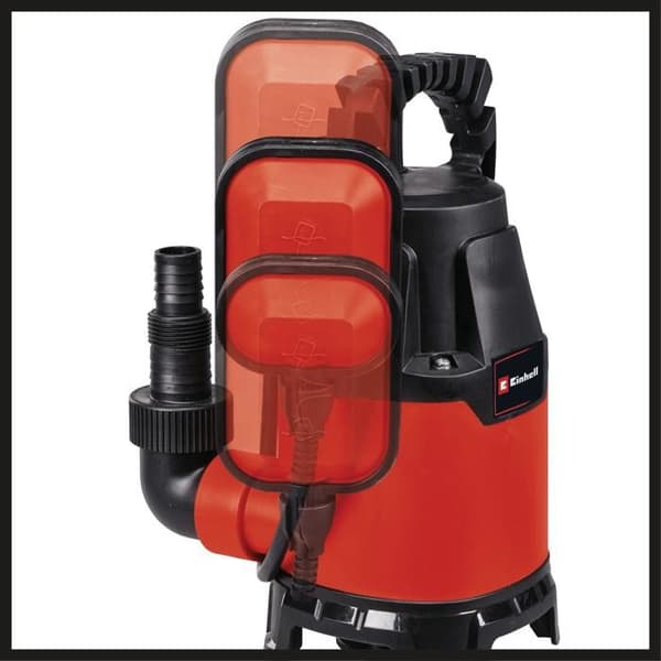 Einhell Avloppspump för smutsigt vatten GC-DP 3325 (330 W, flöde 9 500 L/h)