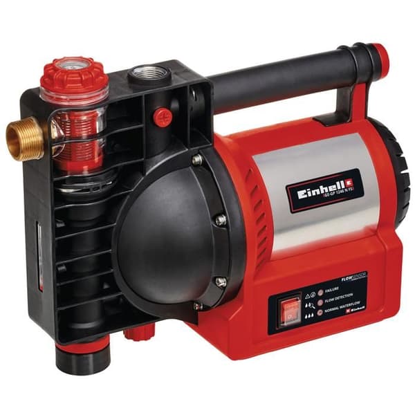 Vattenspruta - Einhell - GE-GP 1246 N FS - Elektrisk - Vattennivåindikator - Röd