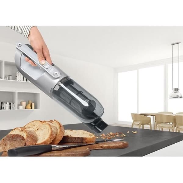BOSCH BBH3ALL28 Sladdlös 2in1 och Flexxo multifunktionsdammsugare - 2 hastigheter - 28 V - 55 minuters autonomi - Metallic vit