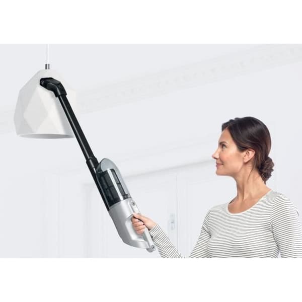 BOSCH BBH3ALL28 Sladdlös 2in1 och Flexxo multifunktionsdammsugare - 2 hastigheter - 28 V - 55 minuters autonomi - Metallic vit