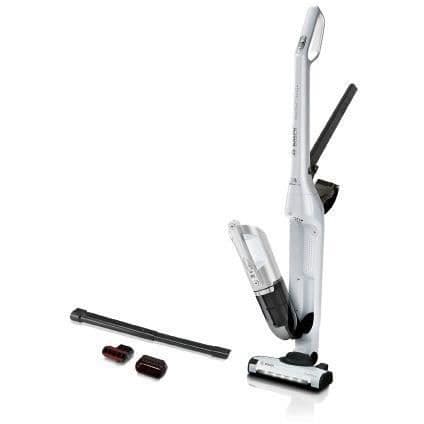 BOSCH BBH3ALL28 Sladdlös 2in1 och Flexxo multifunktionsdammsugare - 2 hastigheter - 28 V - 55 minuters autonomi - Metallic vit