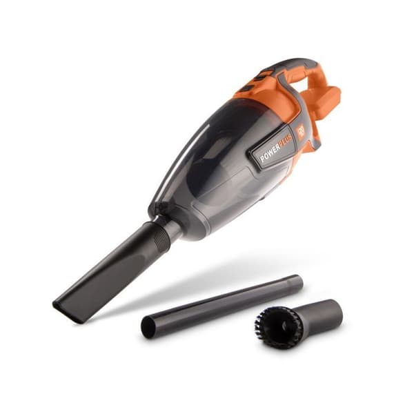 Dual Power Sladdlös handdammsugare POWDP6030 - 20V bordsdammsugare - utdragbar - utan batteri eller laddare - med 2 acc.