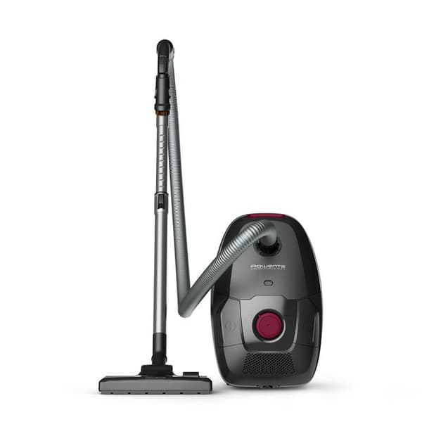 ROWENTA Green Force Max Dammsugare med påse, 4,5 L, 900 W max, 75 dB(A), Miljöansvarig, Tillverkad i Frankrike, Svart RO4933EA
