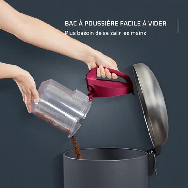 ROWENTA Swift Power Cyclonic, påslös dammsugare, kompakt, kapacitet 1,2 l, parkettborste, RO2933EA