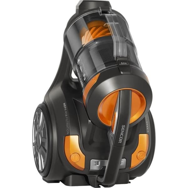 Säcklös sladddammsugare - SENCOR - SVC 1080TI - 700 W - 78 dB - 3,5 L - Svart