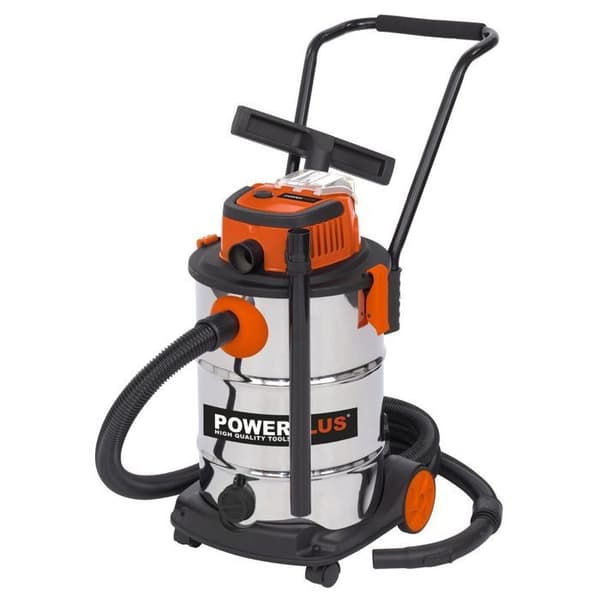 Batteridriven dammsugare - POWERPLUS - Dual Power POWDP6050 - 30L - våt/torr