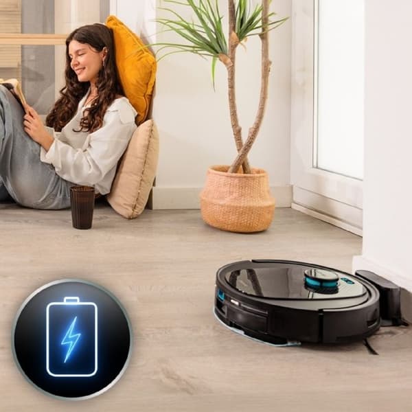 Cecotec Robotdammsugare Conga 7690 Immortal Max med lasernavigeringsteknologi