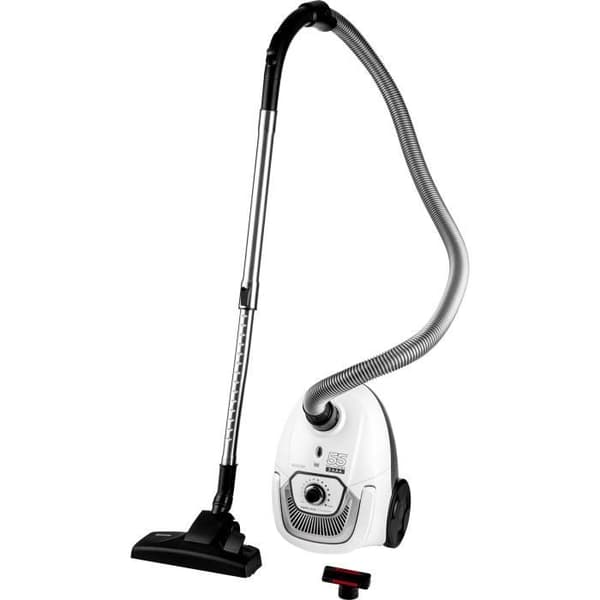 Kapseldammsugare med påse - SENCOR - SVC 5500WH - 700 W ECO-motor - 75 dBA - 2 L - H13 HEPA-filter - Vit