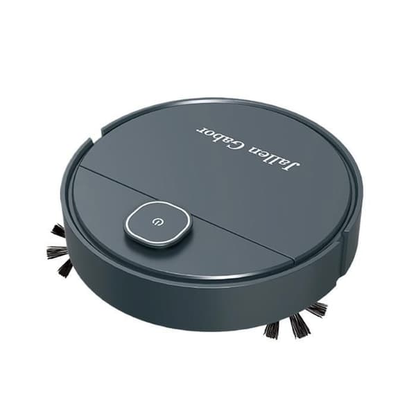 INN Robotdammsugare 5 i 1 Stark sugkraft 1800Pa med 1200mAh batteri Hinderdetektering Automatisk dammsugare Blå