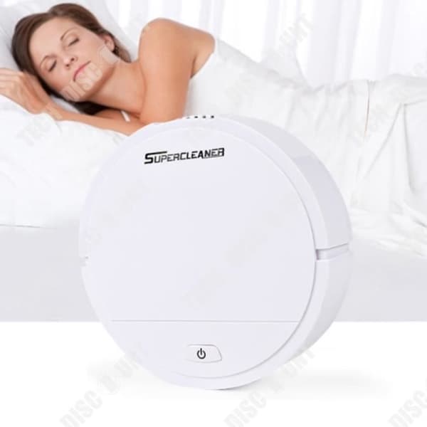 TD® Smart Lazy Dammsugare Automatisk soprobot Mini Rengöringsmaskin för hushållsbatteri