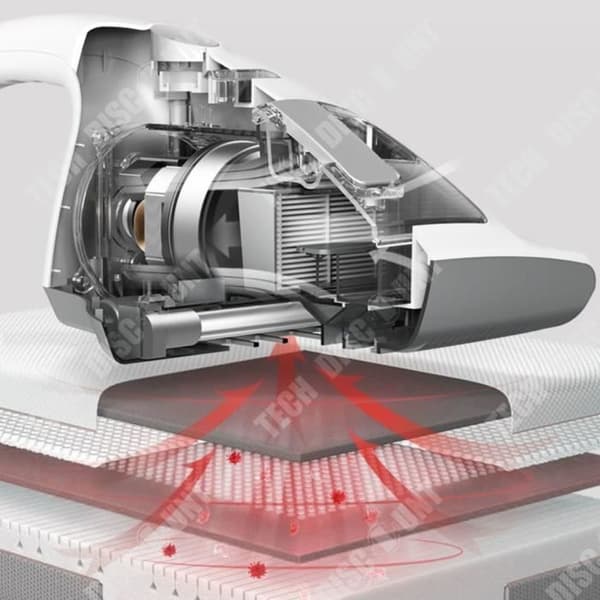TD® Anti-mite instrument liten hushållssäng med hårabsorberande och dammavlägsnande ultraviolett steriliseringsdammsugare