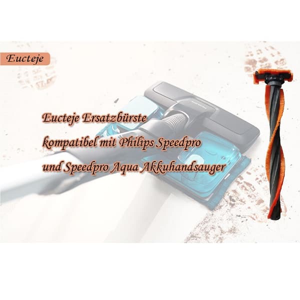 INF Philips Dammsugare Borsthuvud Ersättning - Svart/Orange