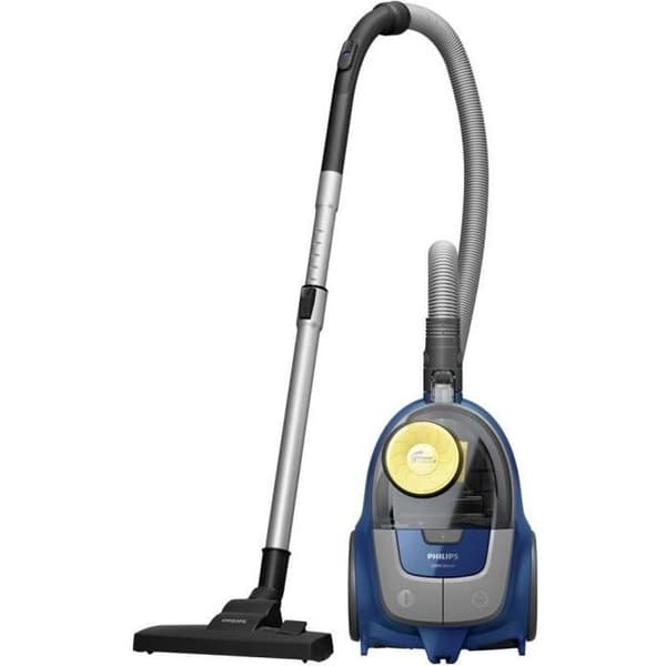 Philips Series 2000 750W påslös dammsugare Blå, Gul
