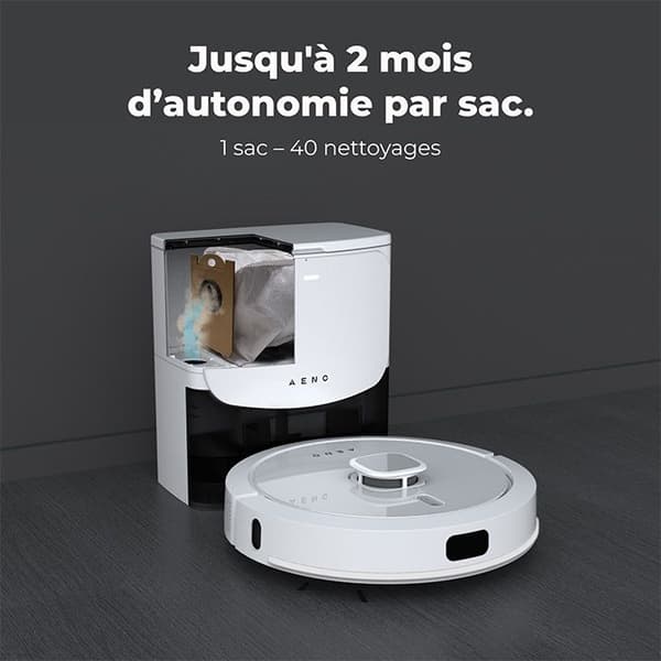 Robotdammsugare RC4S: Höghastighetsprestanda + Automatisk laddningsstation