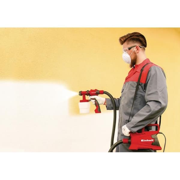 Elektrisk färgpistol - EINHELL - TC-SY 600 S - 600 W - Lågtryck - 800 ml