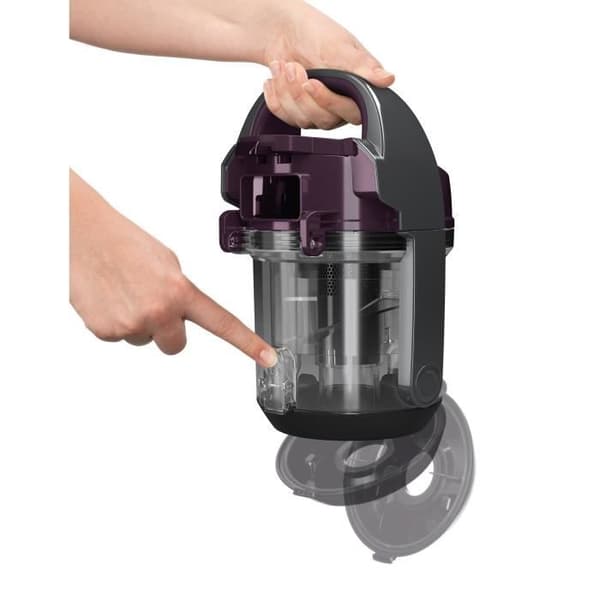BOSCH påslös dammsugare GS05 Cleann'n - (h)epa - 9m - 1,5L - Kraftfull, kompakt och lätt