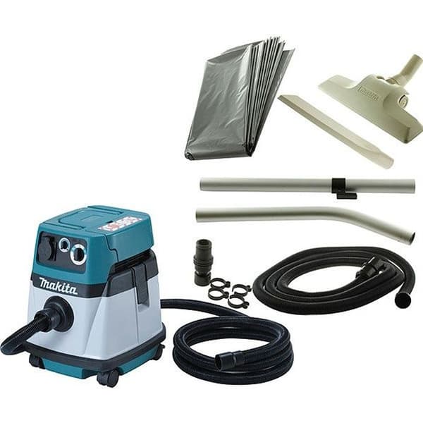 MAKITA L klass 1050 W dammsugare med automatisk filterrengöring och hög sugeffekt