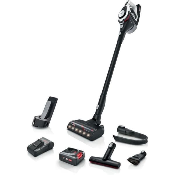 BOSCH BBS8214 Unlimited Series 8 Sladdlös multifunktions kvastdammsugare - Lång batteritid - 3 hastigheter - Ultraladdare