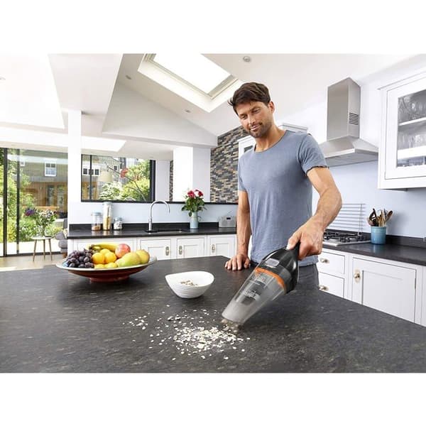 Sladdlös handdammsugare - Black &amp; Decker NCV115JL-QW - Uppladdningsbara batterier - 3,6V
