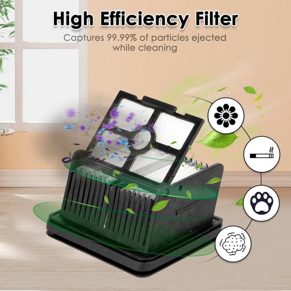 INF Dreame H12 Pro HEPA Filter Udskiftningssæt - 5 stk.