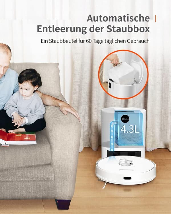 ULTENIC T10 rengöringsrobot med station