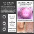 Miniatyrbild 2 av 4: INN Pormaskare 600mah elektrisk 30w pixlar Visuellt LED-skärm Tre hastigheter Val av elektrisk pormaskare