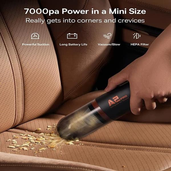 Aspirator Baseus A2 Pro Trådlös För Bil 7000Pa 12Kpa