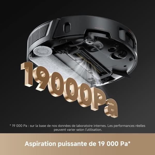 Robotdammsugare - MOVA Z50 Ultra - Kraftfull sugning på 19 000 Pa - Flera smutsdetektioner i realtid